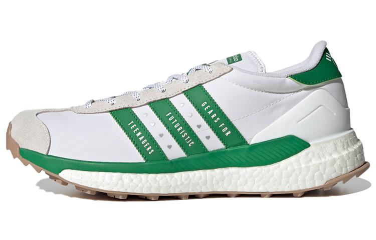Adidas Originals Country Human Made Gears For Futuristic Teenagers White Green
