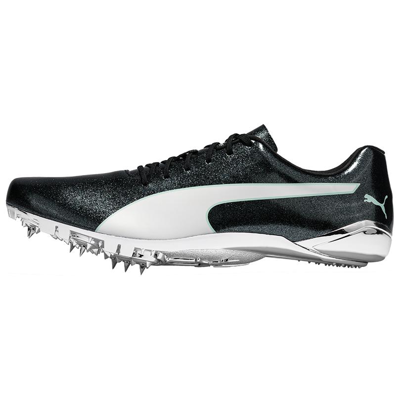 PUMA EvoSPEED Electric 7 Anti-Slip Wear-Resistant Low-Top Running Shoes Unisex Black White