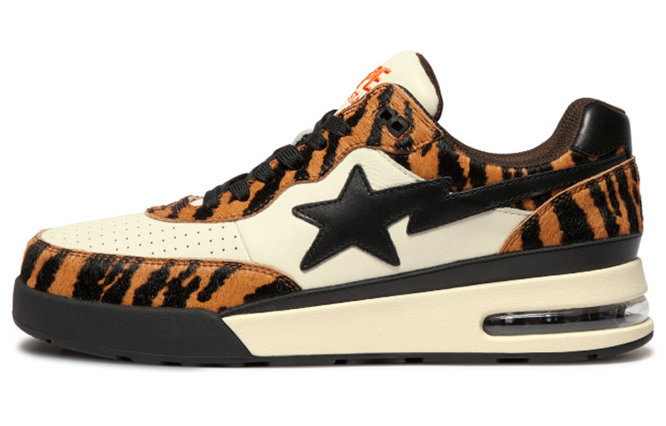 A BATHING APE Road Sta 'White Brown Black'