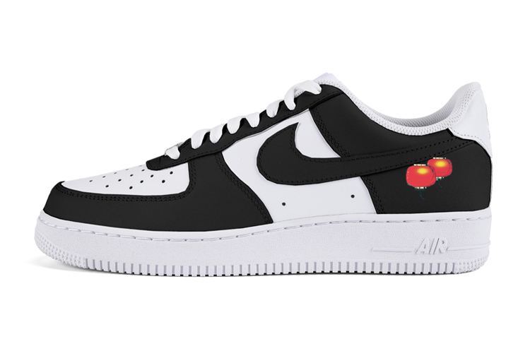 Nike Air Force 1 Skateboard Shoes Men Low-Top Black
