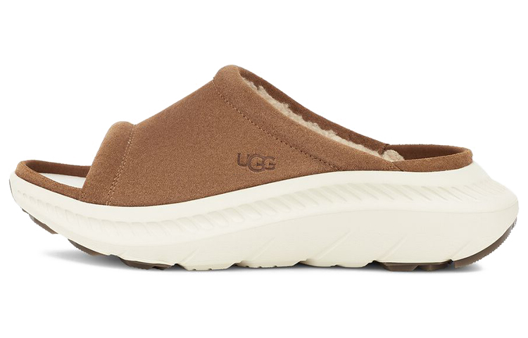 UGG CA805 V2 Rubber Sole Abrasion-Resistant Slide Slippers Men's Brown