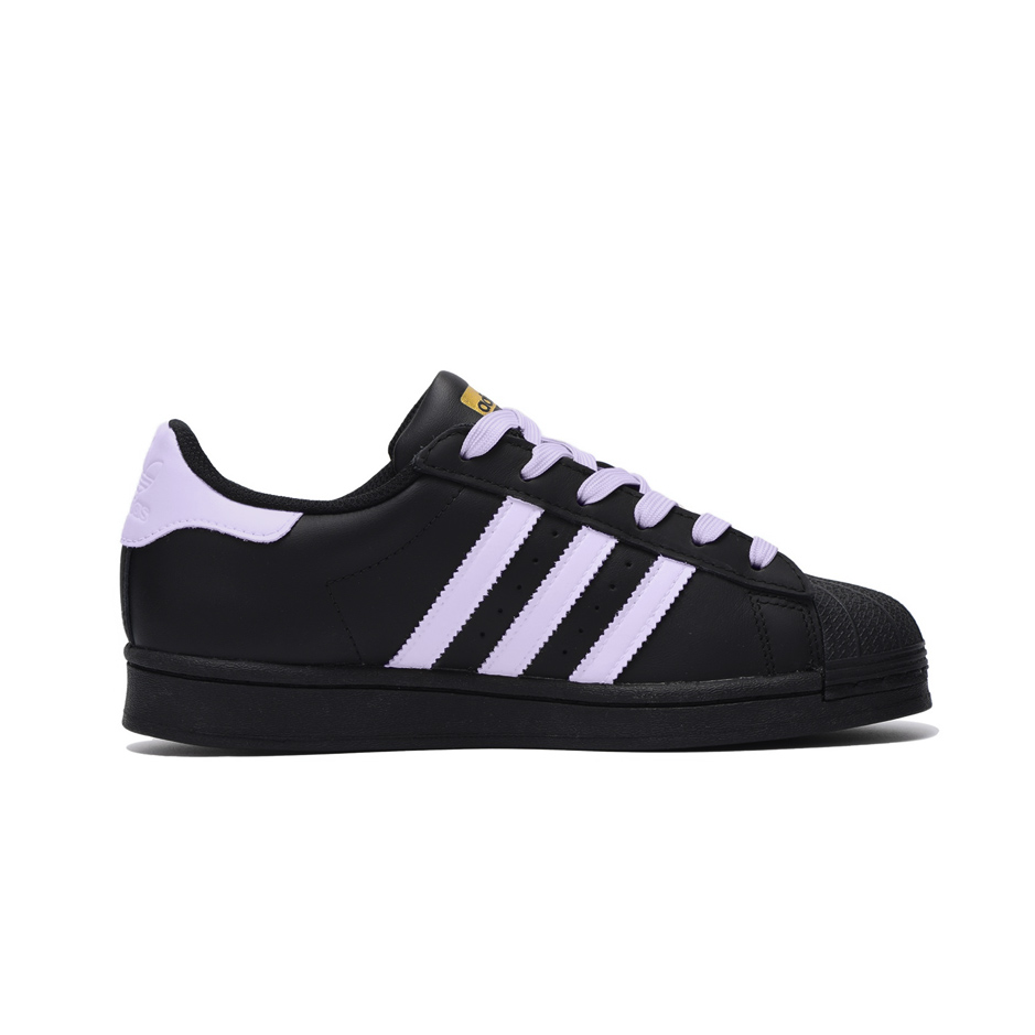 Adidas Originals SUPERSTAR Anti Slip Wear Resistant Low Top Skateboard Shoes Unisex Black