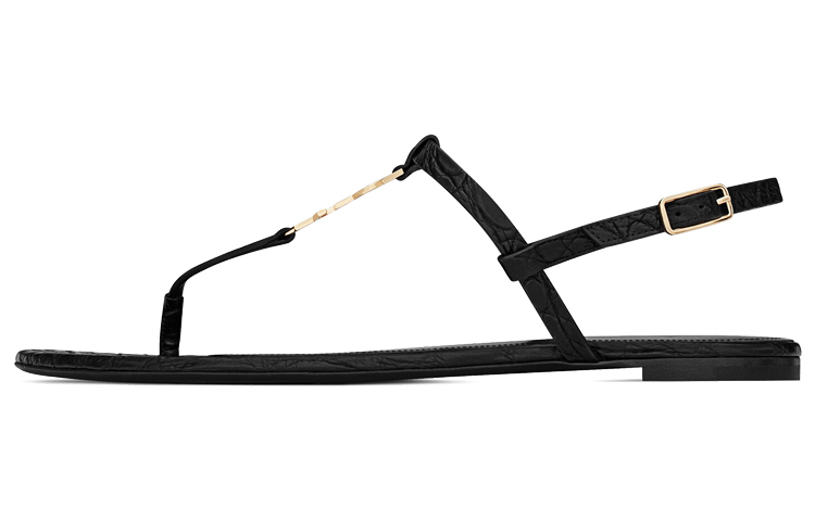 SAINT LAURENT Cassandra Open-toe Sandals