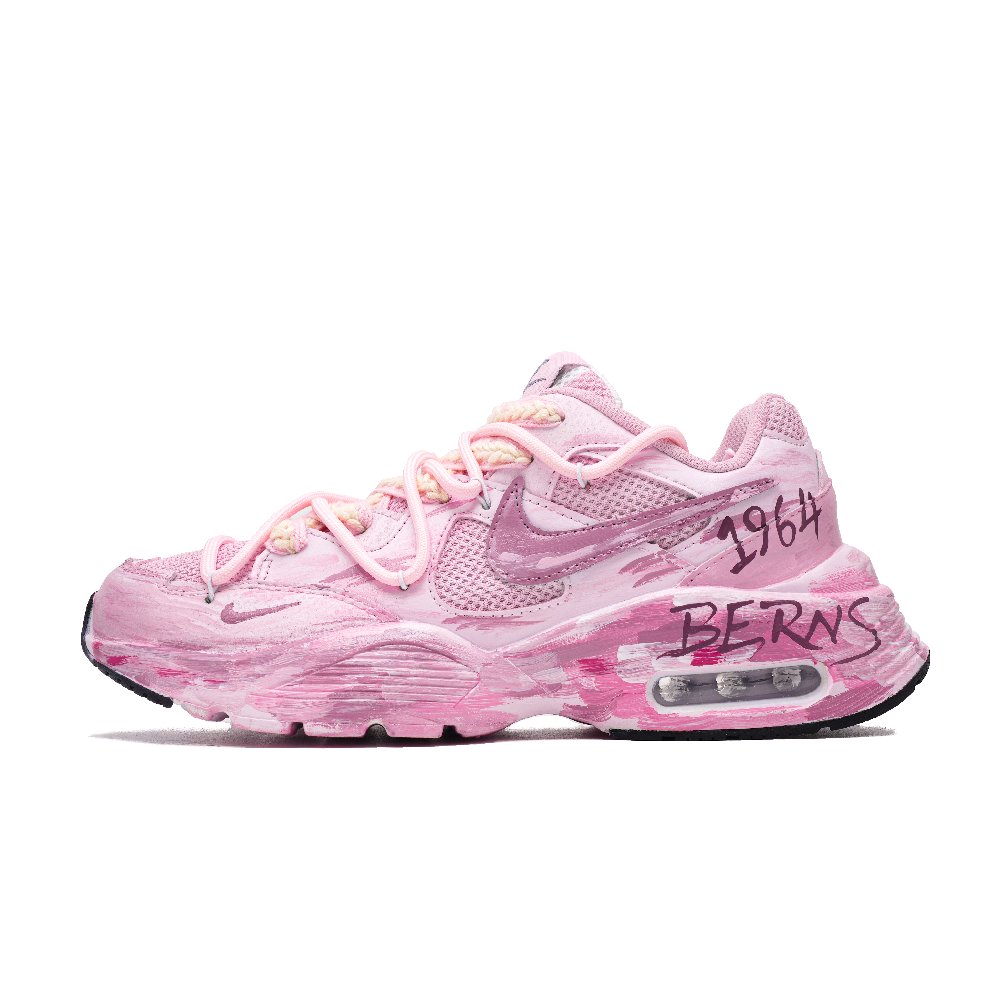 Nike Air Max Fusion Running Shoes Women's Low Top Light Pink