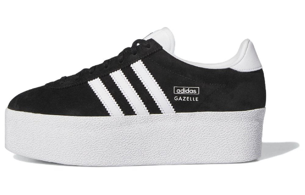 Adidas Gazelle Up Black White Women's