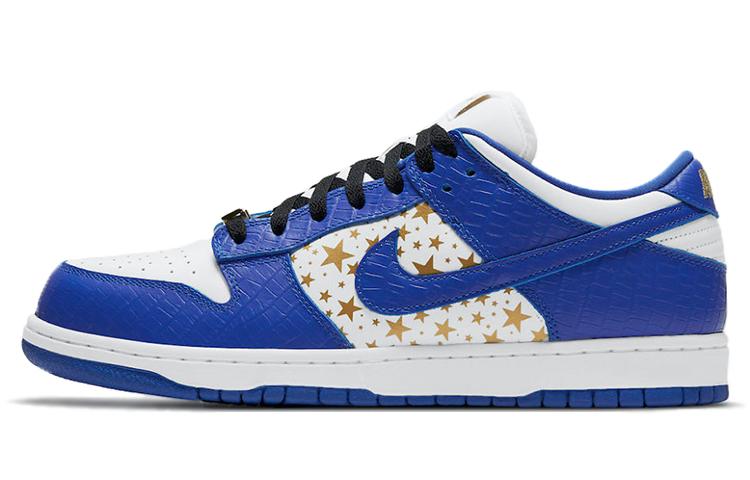 Nike Sb Dunk Low Supreme Stars Hyper Royal 2021