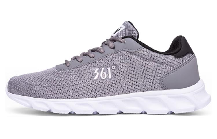 361° Cushioned Slip-Resistant Low-Top Running Shoes Men's Gray