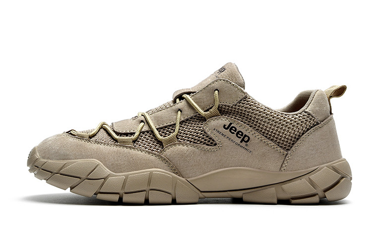Jeep Shock Absorbers Slip Resistant, Abrasion Resistant, Breathable Low Top Outdoor Shoes Men's
