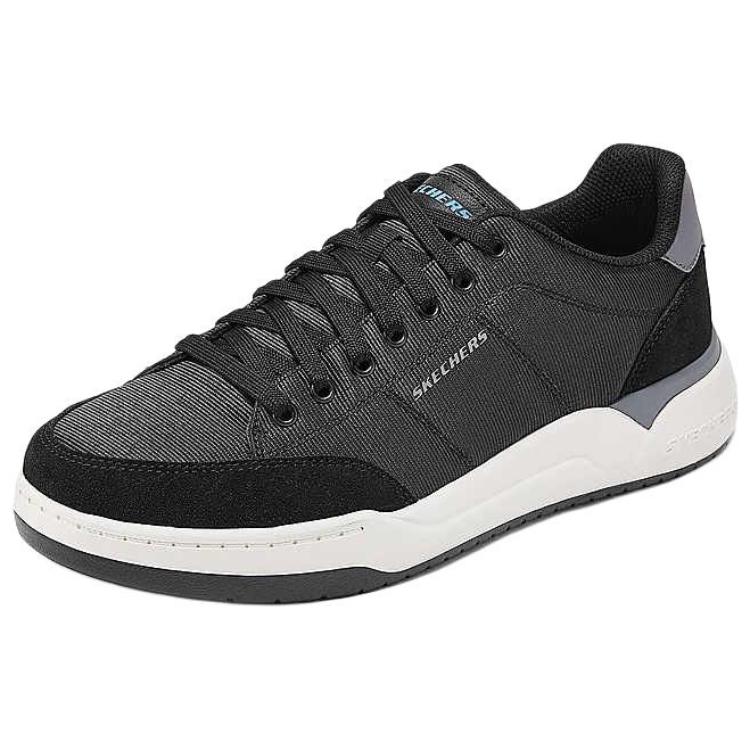 Skechers Low Top Skateboard Shoes Men's Black
