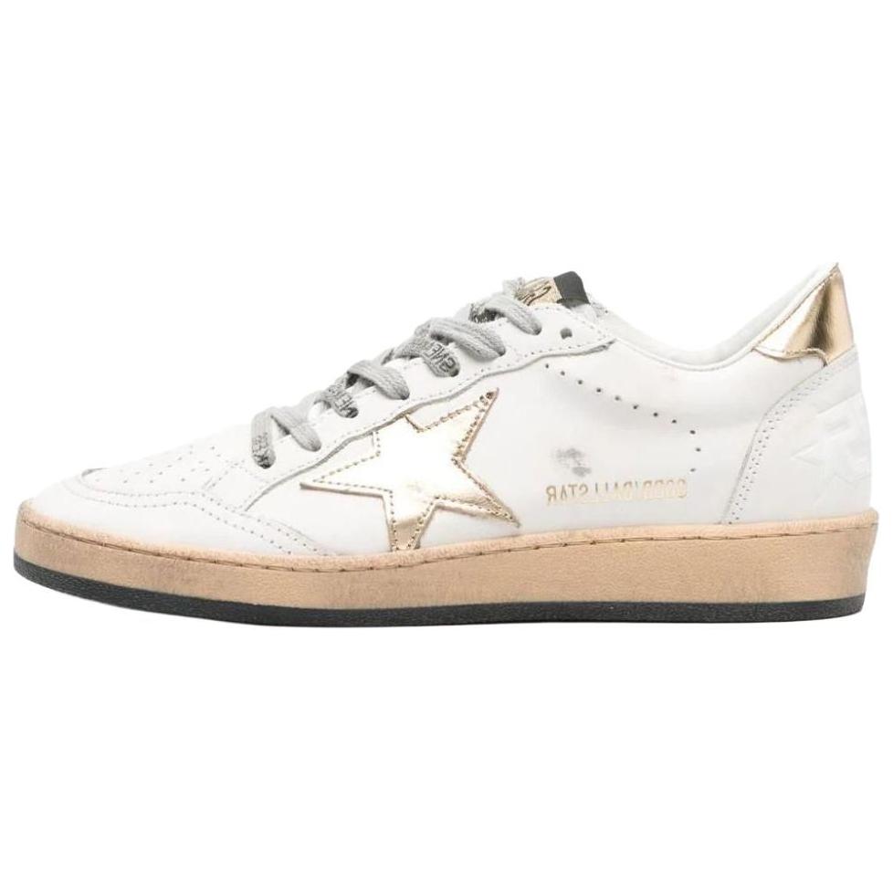 Golden Goose Ball Star Low top Skateboard Shoes Women's White