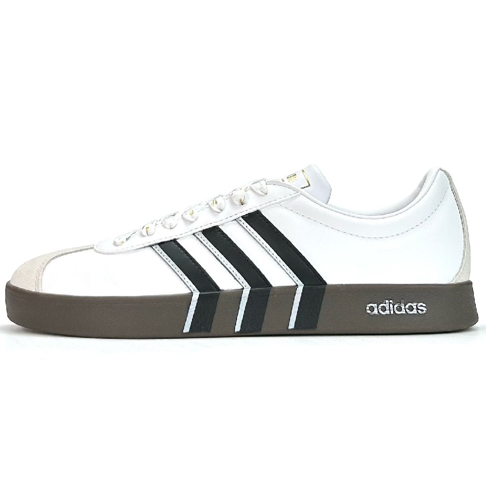 Adidas Neo VL Court 2.0 Piano Key Abrasion Resistant, Lightweight, And Breathable Low Top Skateboard Shoes Unisex White
