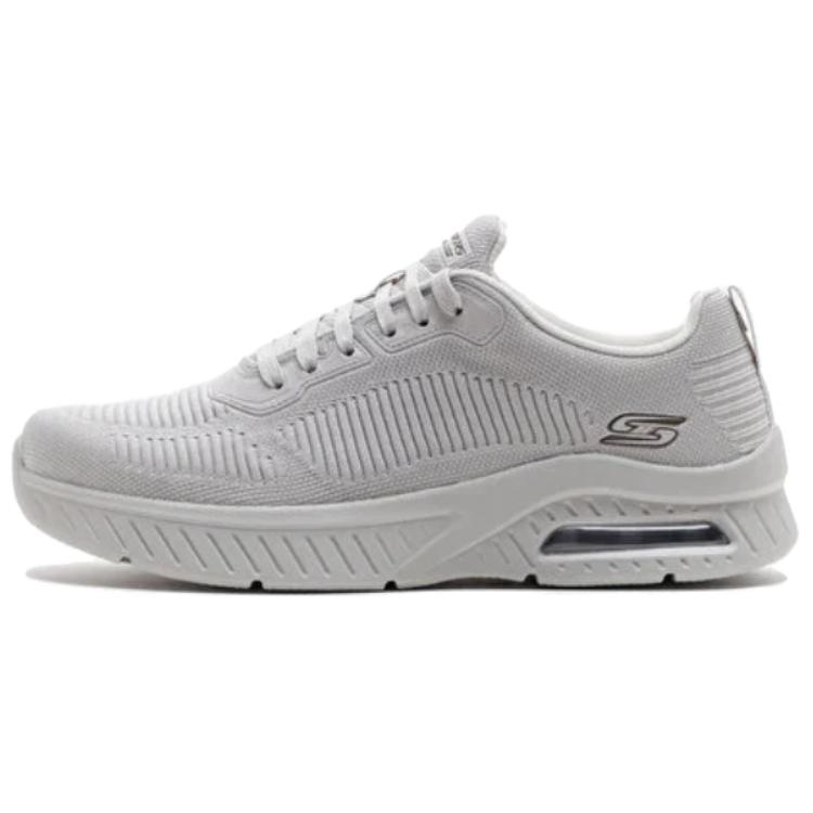 Skechers Durable Breathable Low-Top Running Shoes Men's White