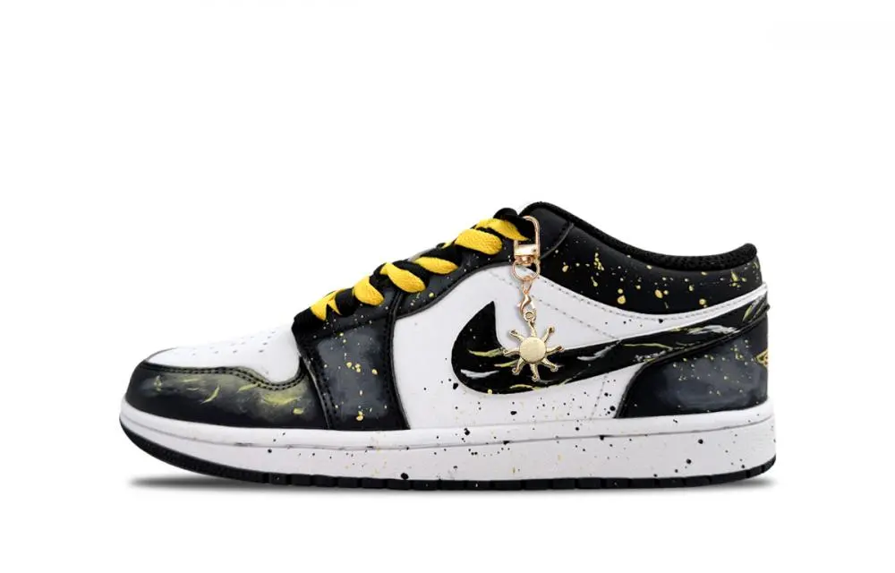 Jordan Air Jordan 1 Abrasion Resistant Low top Vintage Basketball Shoes Men's