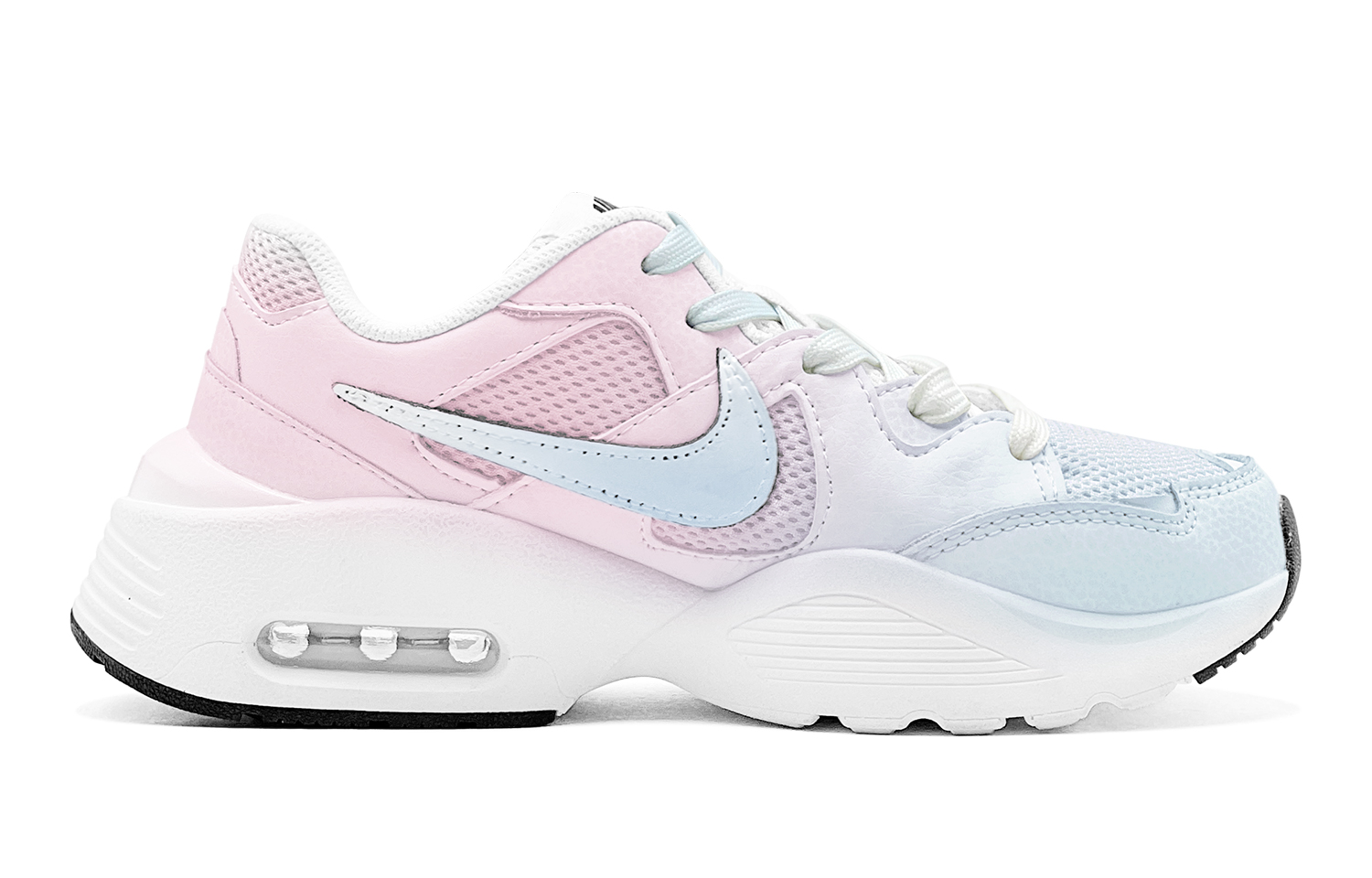 Nike Air Max Fusion Abrasion Resistant Low Top Running Shoes Women's Blue Pink купить в интернет-магазине Yoocart с быстрой доставкой по России.