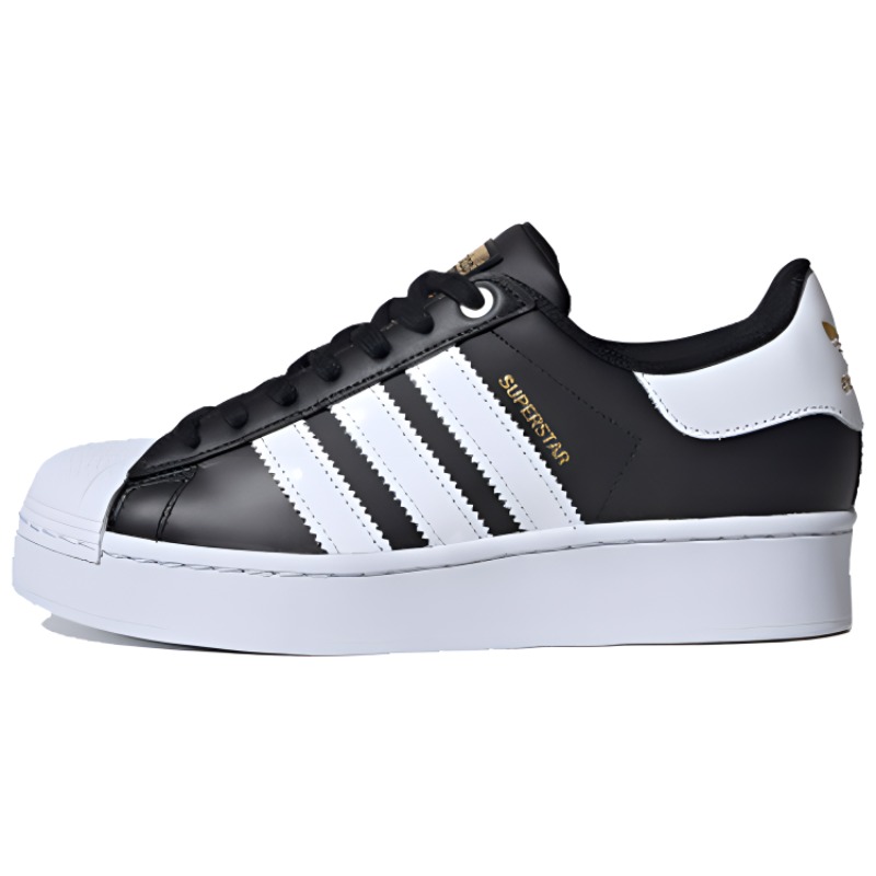 Adidas Originals Superstar Bold Black White Women's