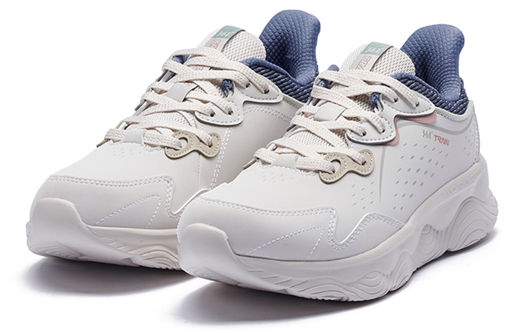 361° Training Shoes Women's Low-Top White Blue