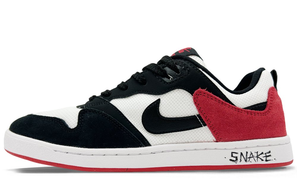Nike SB Alleyoop Slip-Resistant Coverage Low-Top Skateboard Shoes Men's Red