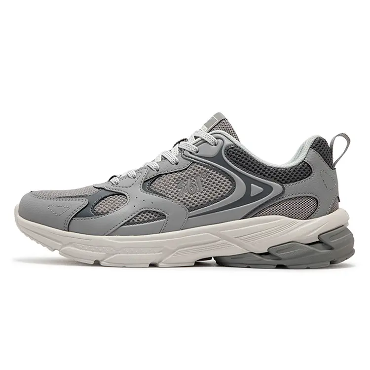 361° Life Collection Abrasion Resistant Slip Resistant Low Top Casual Shoes Men's Gray