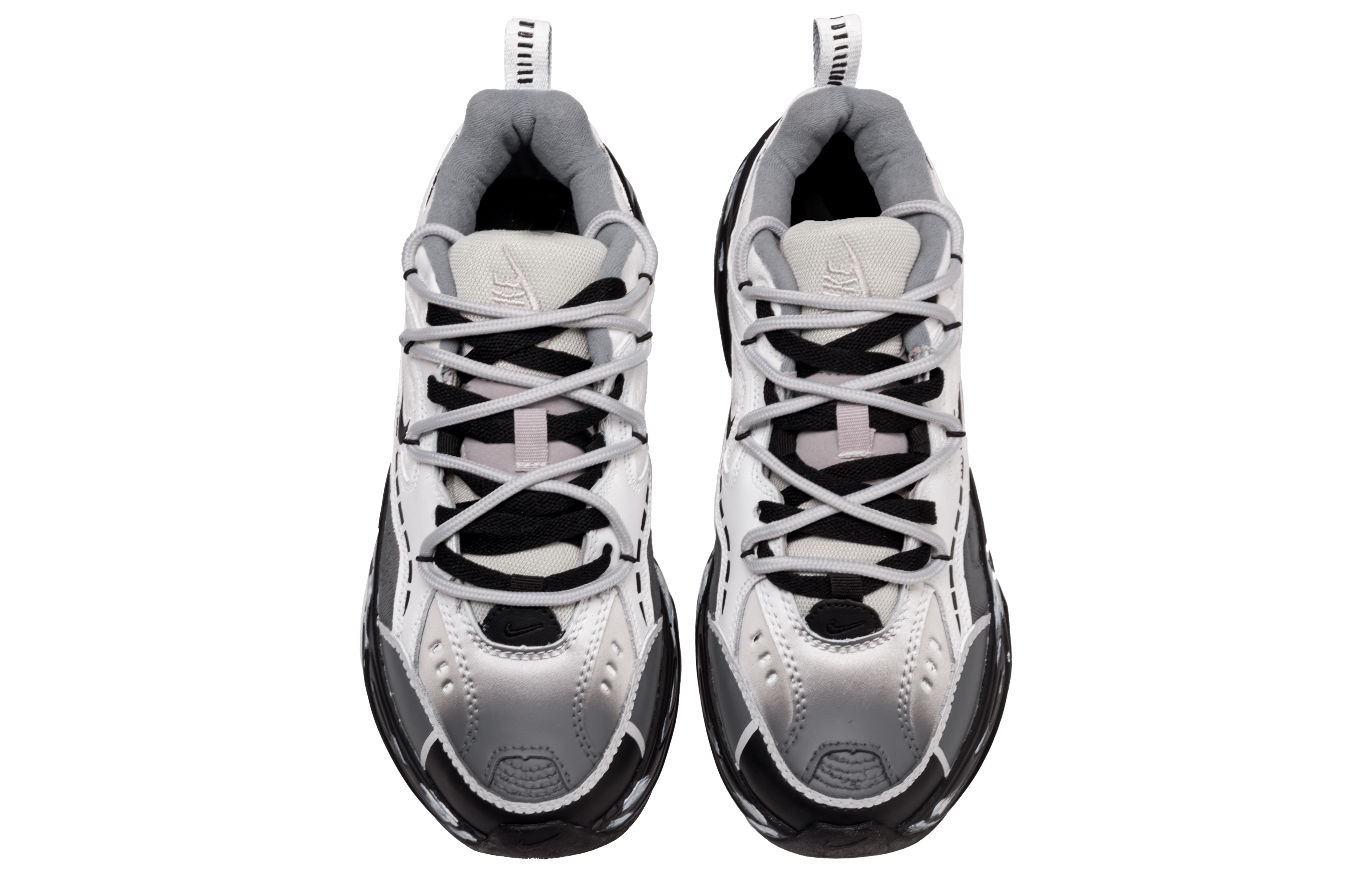 Nike M2K Tekno Xingji Travel Cushioning, Wear Resistant Low Top Chunky Sneakers Unisex Black White купить в интернет-магазине Yoocart с быстрой доставкой по России.