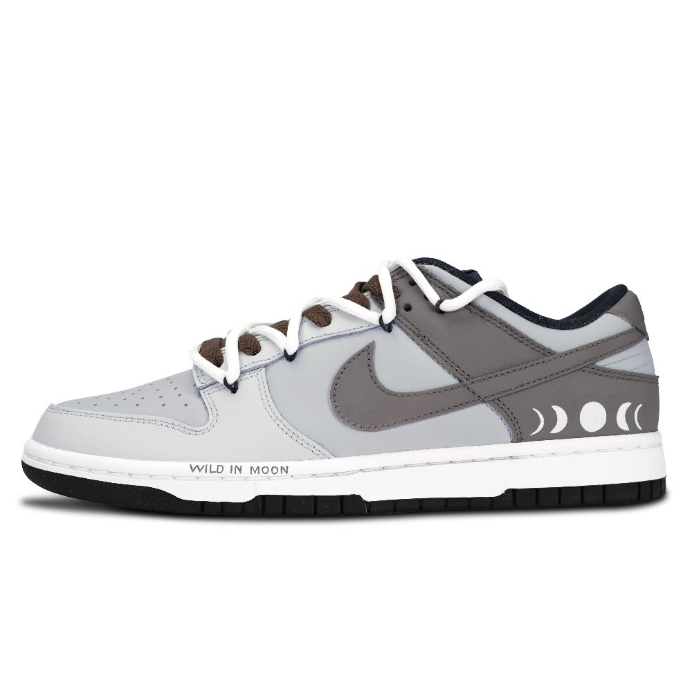 Nike Dunk Low Top Skateboard Shoes Unisex Gray