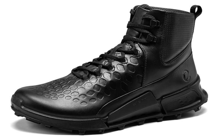 Ecco High-Top Casual Shoes Men's Black