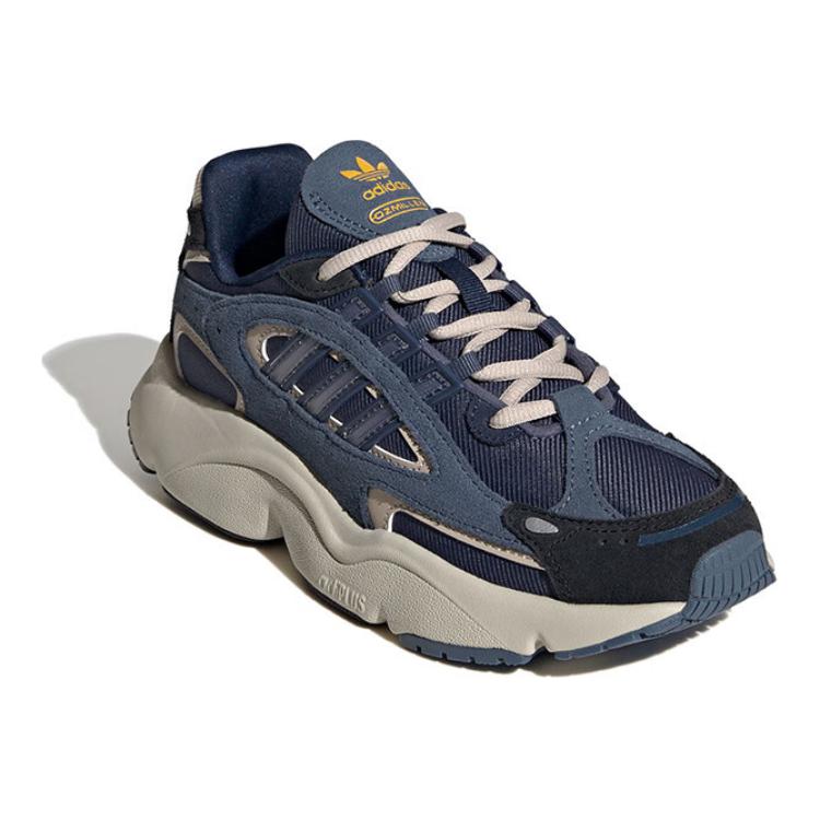 Adidas Originals Ozmillen Cushioning Abrasion Resistant Breathable Low Top Kids' Training Shoes Blue купить в интернет-магазине Yoocart с быстрой доставкой по России.