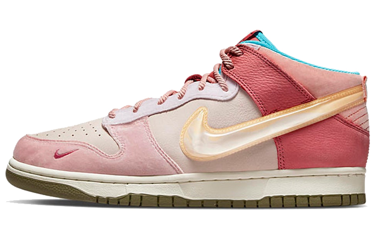 Nike X Social Status Dunk Mid 'Strawberry Milk'