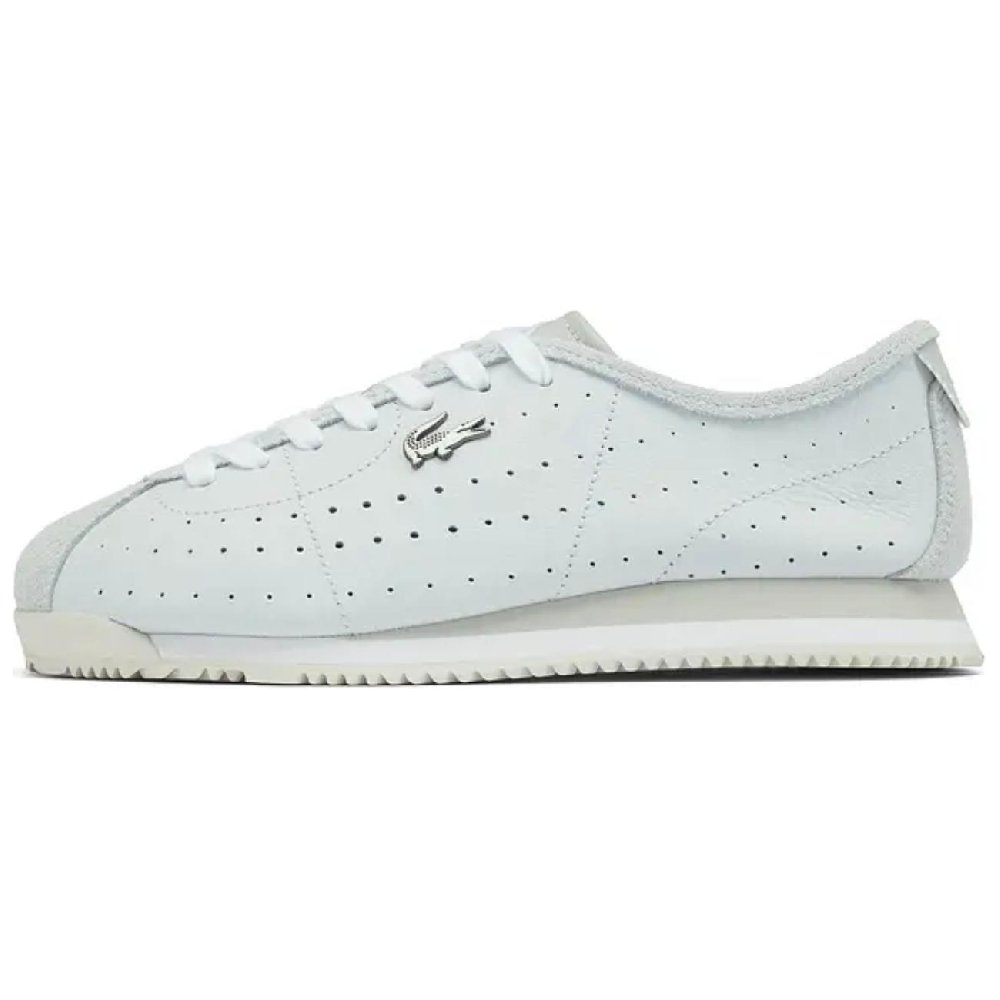 LACOSTE Anti-Slip Wear-Resistant Low-Top Casual Shoes Women's Light Blue