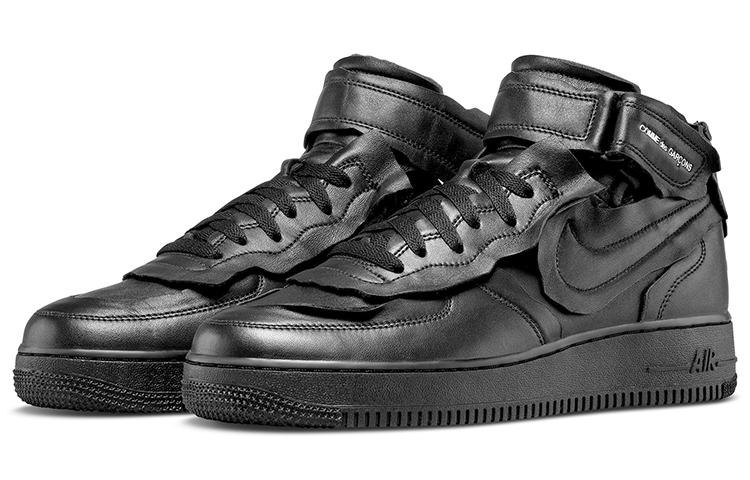 Nike Air Force 1 Mid Comme Des Garcons Black купить в интернет-магазине Yoocart с быстрой доставкой по России.