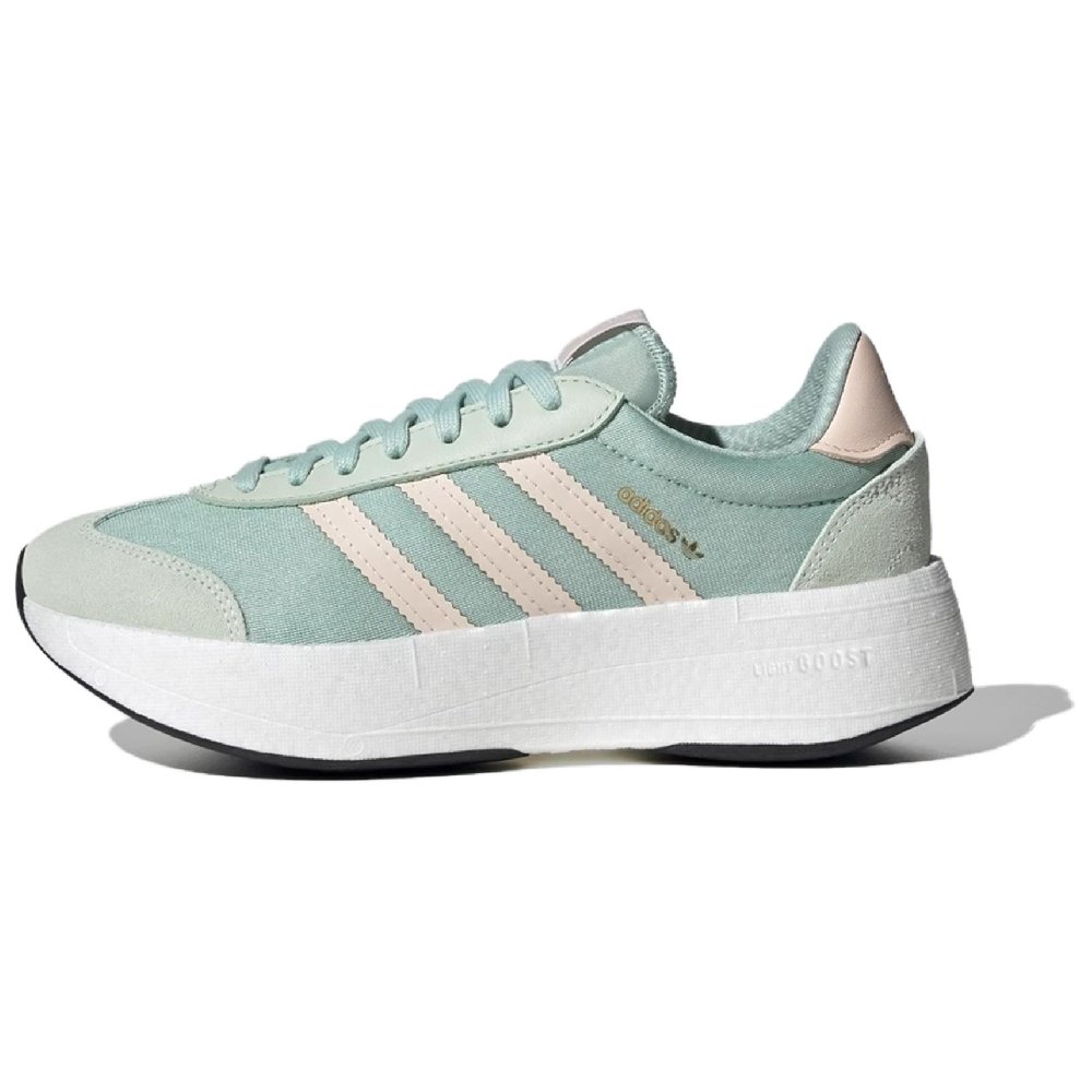 Adidas Originals CITY RNR Wear resistant And Lightweight Low Top Casual Shoes Women's Green