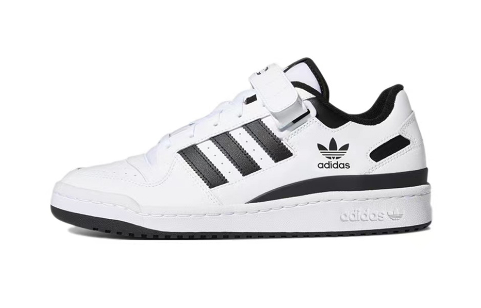 Adidas Originals FORUM Slip Resistant Abrasion Resistant Low top Skateboard Shoes Unisex Black Pink купить в интернет-магазине Yoocart с быстрой доставкой по России.
