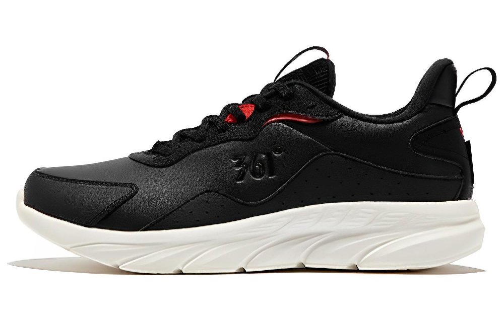 361° Slip Resistant, Abrasion Resistant, Thermal Low top Running Shoes Men's Black Red