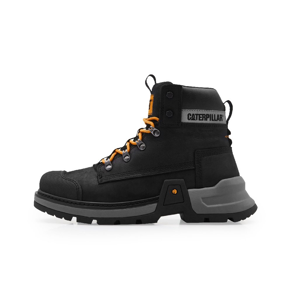 CAT Colorado Series Expedition WP SS23 Water-Resistant Short Outdoor Boots Men's Black