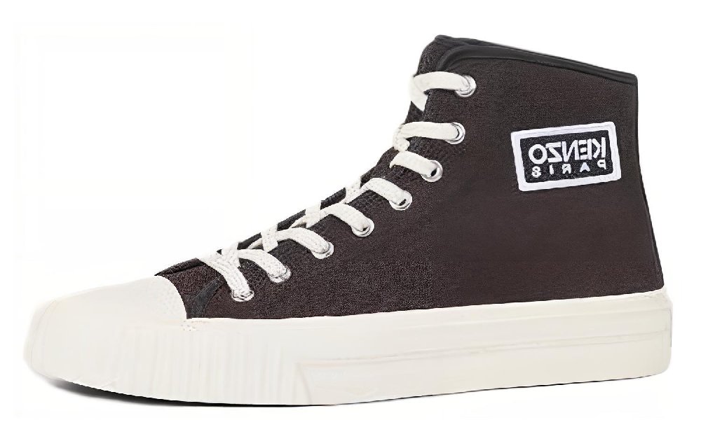 KENZO High-Top Skateboard Shoes Men's Black