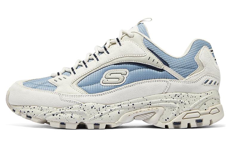 Skechers Open Country Shoes Low Top Casual Shoes Men's White Blue