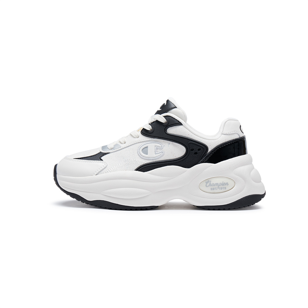 Champion Low Top Chunky Sneakers Women's Black White