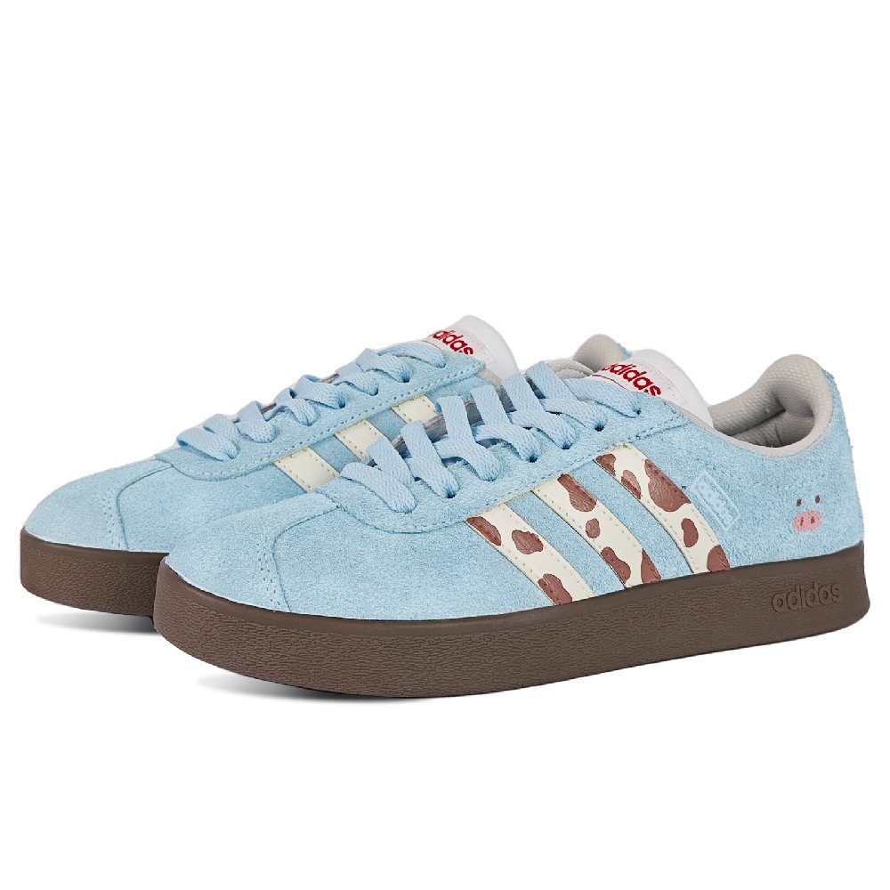 Adidas Neo VL Court Lifestyle Low Top Skateboard Shoes Unisex Sky Blue