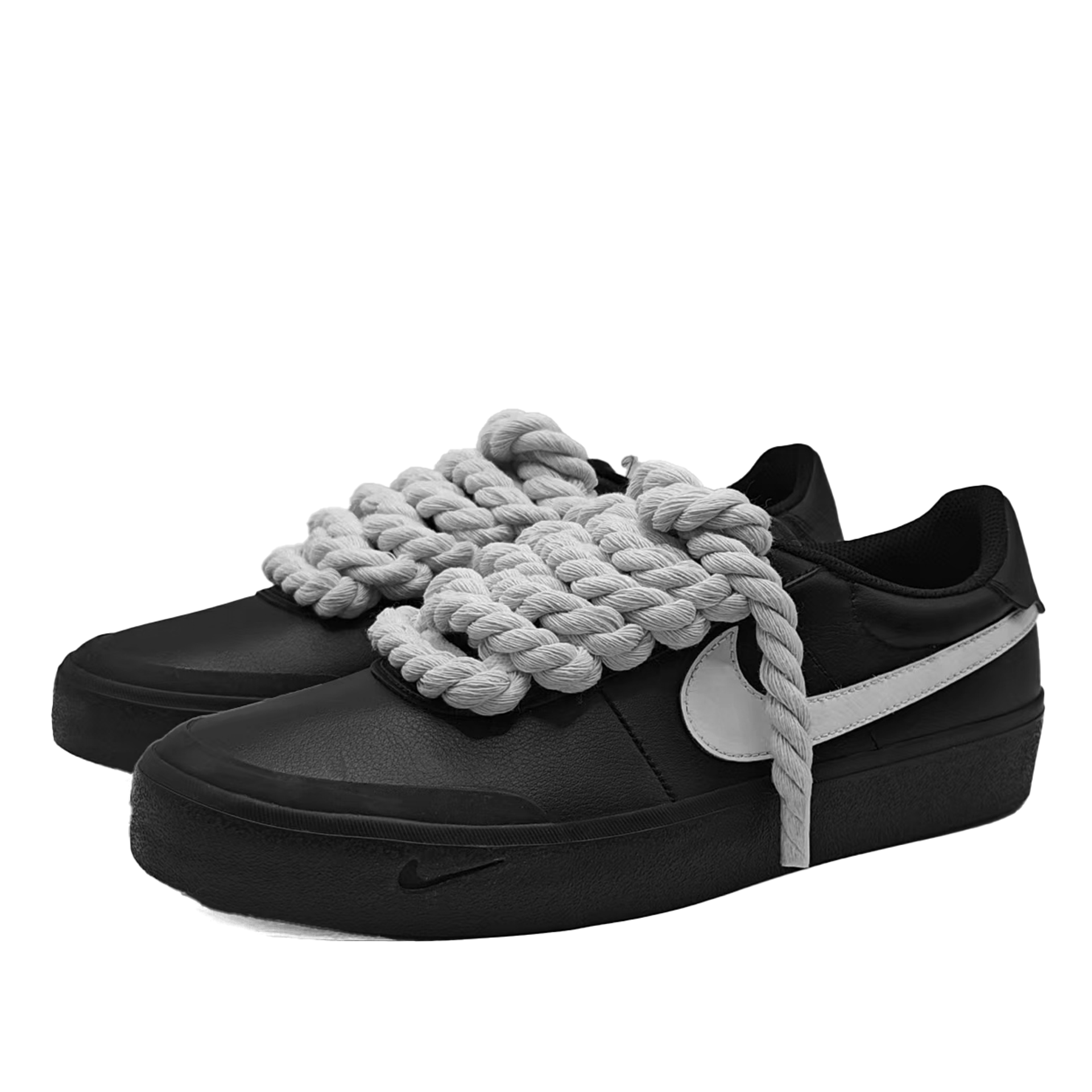 Nike Court Shot Anti-Slip And Wear-Resistant Lightweight Low-Top Skateboard Shoes Unisex Black купить в интернет-магазине Yoocart с быстрой доставкой по России.