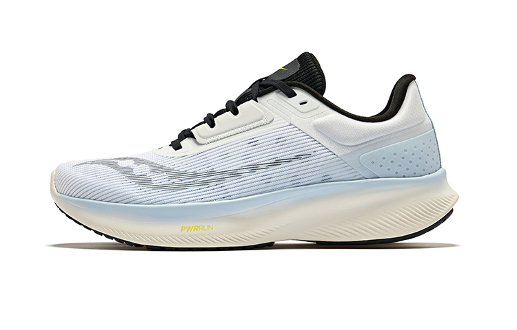 Saucony Vessel Cushioning Low-Top Casual Running Shoes Unisex White Blue Black