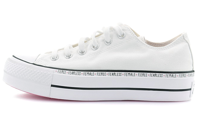 Converse Chuck Taylor All Star Lift Low Top White Sneakers Women's
