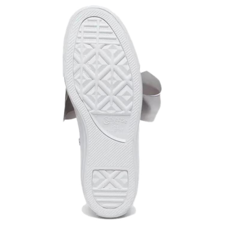 Converse All Star Anti-Slip Wear-Resistant High-Top Skateboard Shoes Unisex Silver