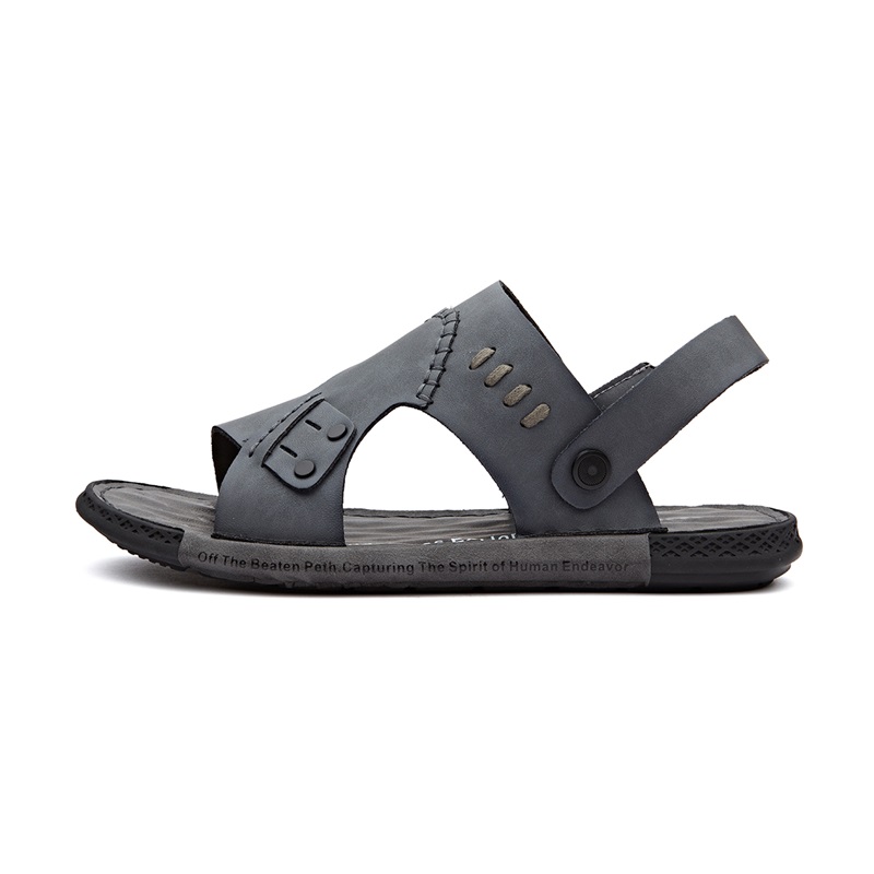 Jeep Beach Sandals Men Gray