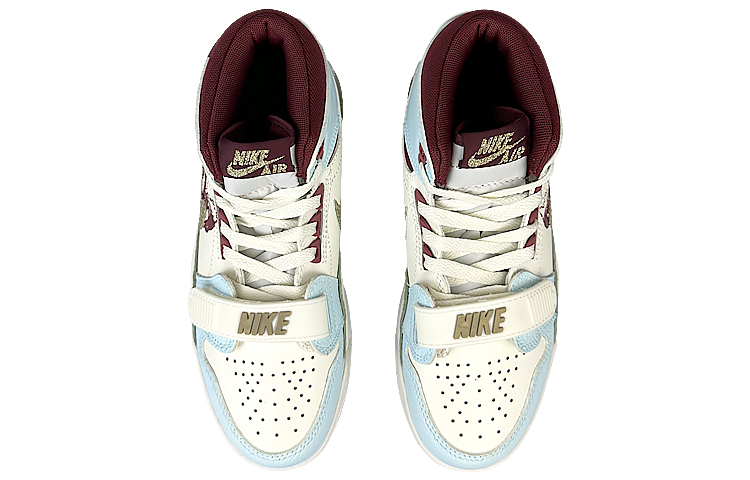 Jordan Legacy 312 High top Vintage Basketball Shoes GS Blue White купить в интернет-магазине Yoocart с быстрой доставкой по России.