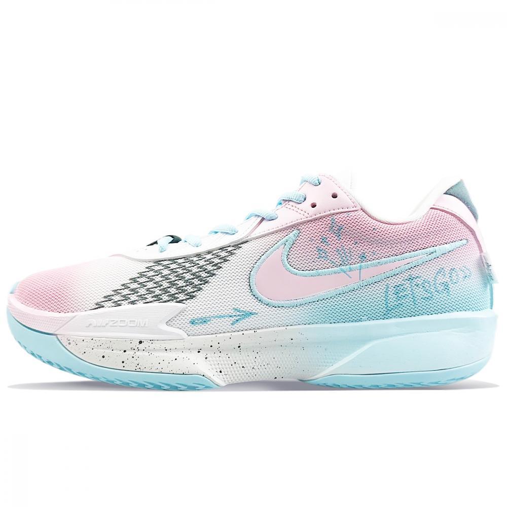 Nike Air Zoom G.T. Cut Academy Cushioned Slip-Resistant Low-Top Basketball Shoes Unisex Blue