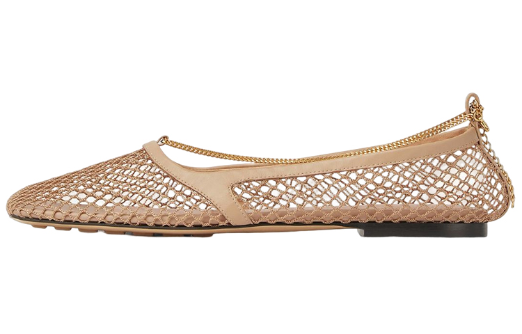 Bottega Veneta Stretch Flat Shoes Casual Shoes Women's Beige
