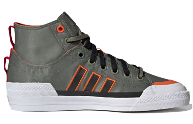 Adidas Nizza Hi Dl 'Green White Orange' купить в интернет-магазине Yoocart с быстрой доставкой по России.