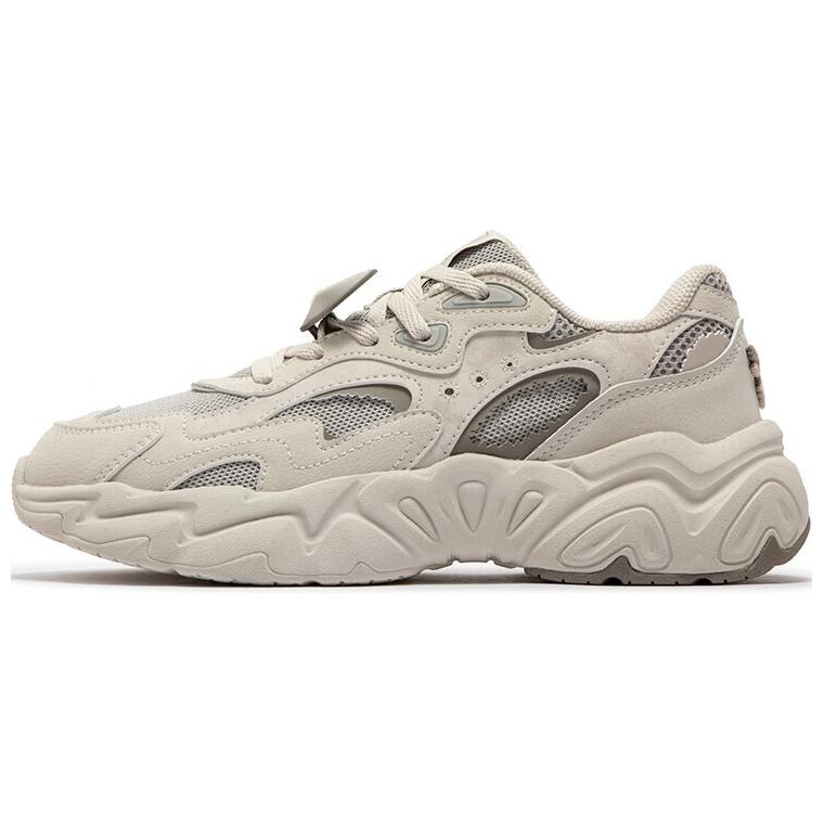 361° Wear-Resistant Low-Top Chunky Sneakers Women's Beige