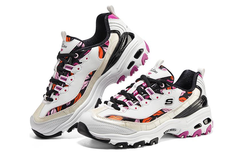 Skechers D'LITES Series Low Top Sports Casual Shoes Women's Pink купить в интернет-магазине Yoocart с быстрой доставкой по России.