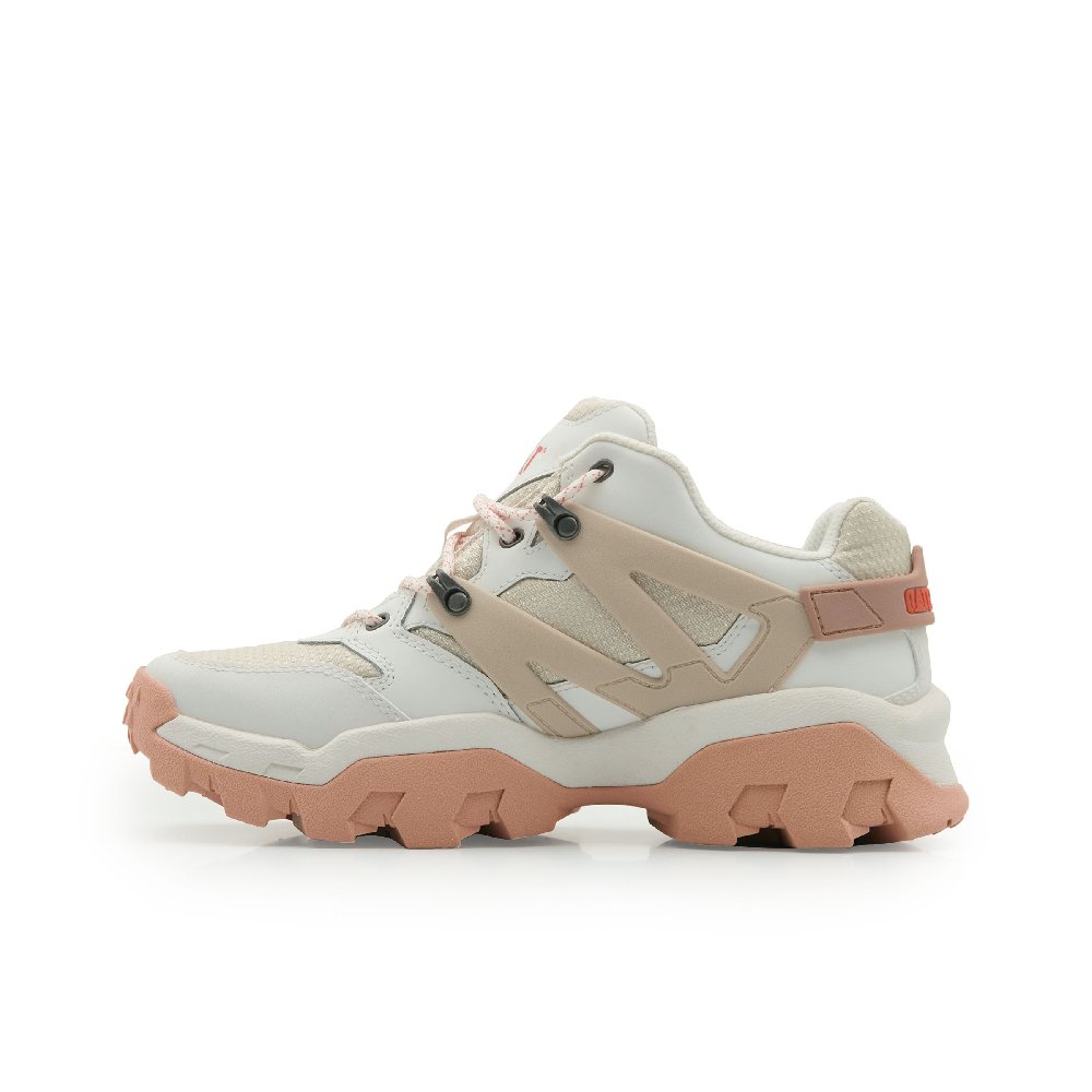 CAT Low-Top Outdoor Shoes Unisex Khaki White