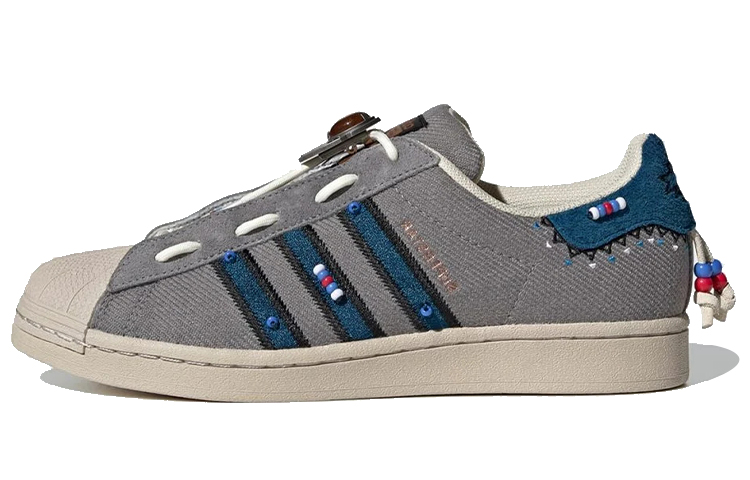Superstar Street Folk X Adidas Originals Laceless 'Navajo Culture'